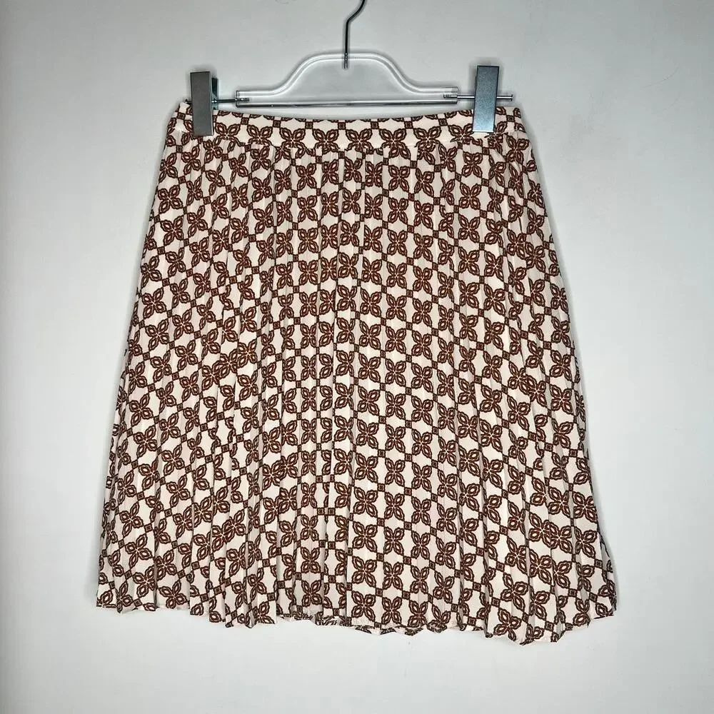 J. Crew Pleated Mini Skirt SIze 4